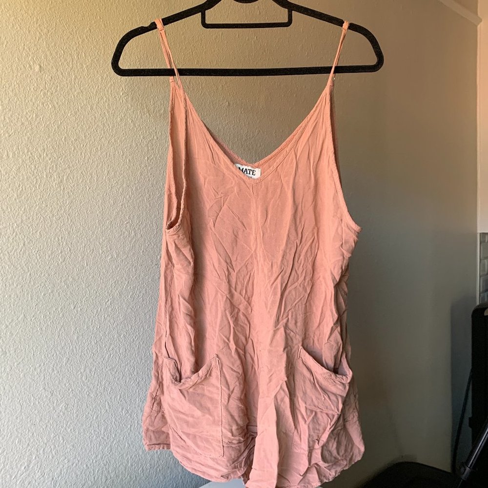 Mate Women's Pink Romper Size M